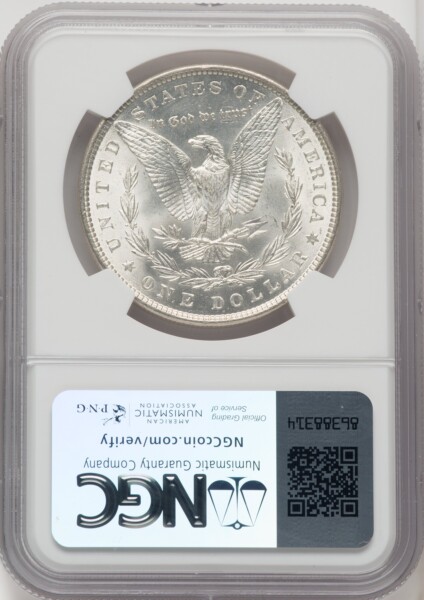 1881 S$1 66 NGC