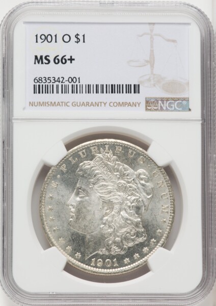 1901-O S$1 NGC Plus 66 NGC