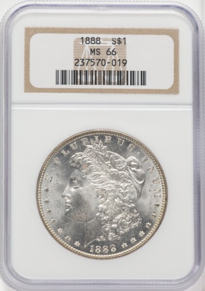 1888 S$1 66 NGC