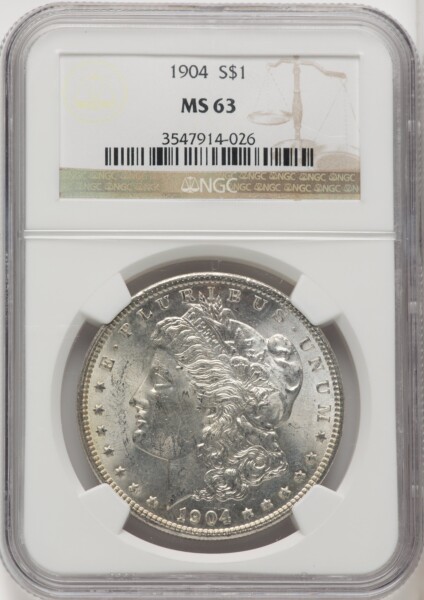 1904 S$1 63 NGC
