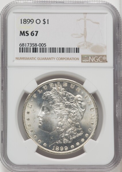 1899-O S$1 67 NGC