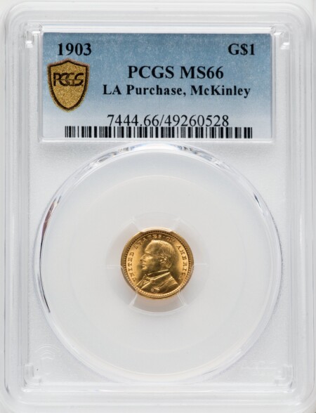 1903 G$1 MCKIN PCGS Secure 66 PCGS