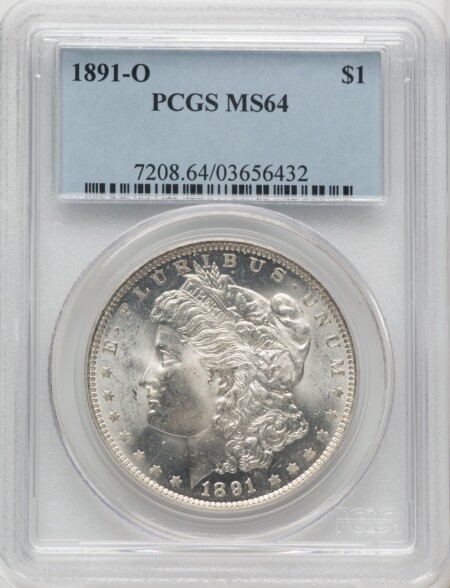 1891-O S$1 64 PCGS