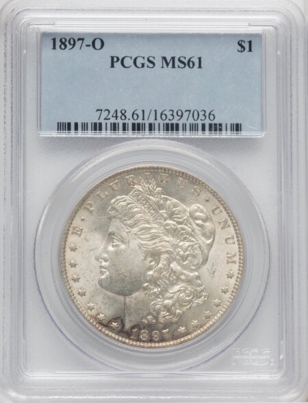1897-O S$1 61 PCGS