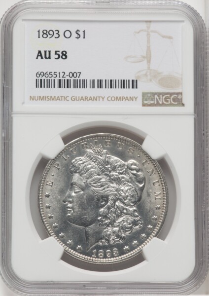 1893-O S$1 58 NGC