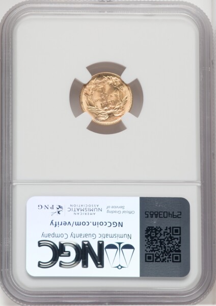 1889 G$1 67 NGC