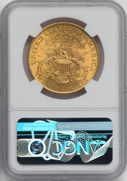 1904 $20 Liberty Green Label 65 NGC