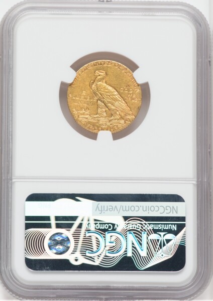 1910-S $5, MS 63 NGC