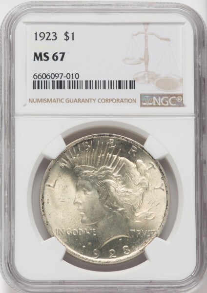1923 S$1 67 NGC