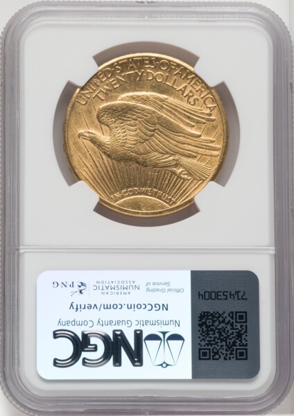 1908-S $20 55 NGC