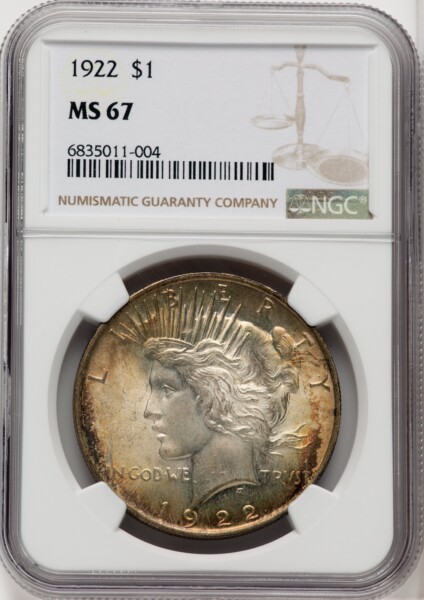 1922 S$1 67 NGC