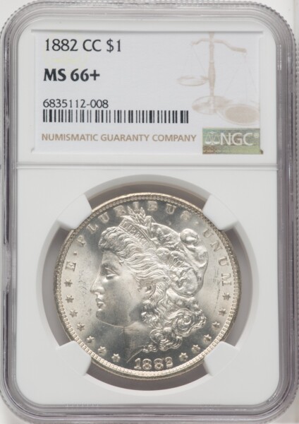 1882-CC S$1 NGC Plus 66 NGC