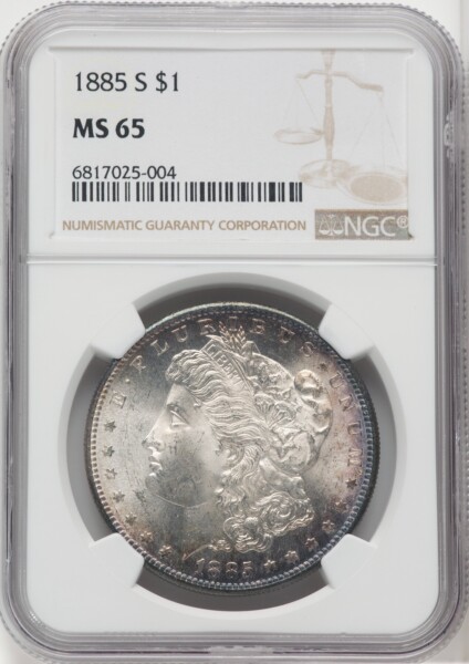 1885-S S$1 65 NGC