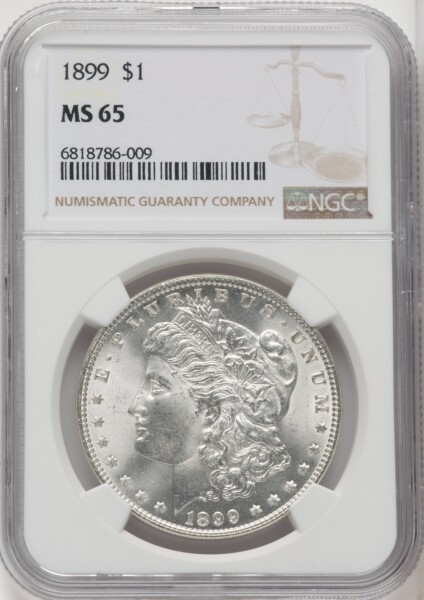 1899 S$1 65 NGC