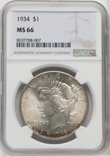 1934 S$1 66 NGC