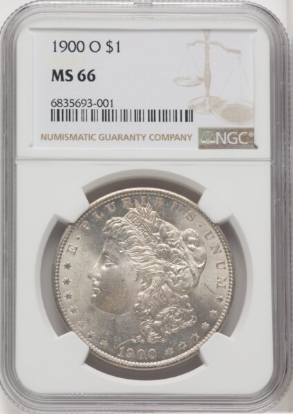 1900-O S$1 66 NGC