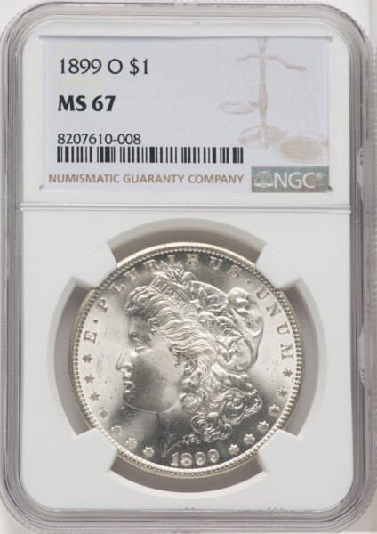 1899-O S$1 67 NGC