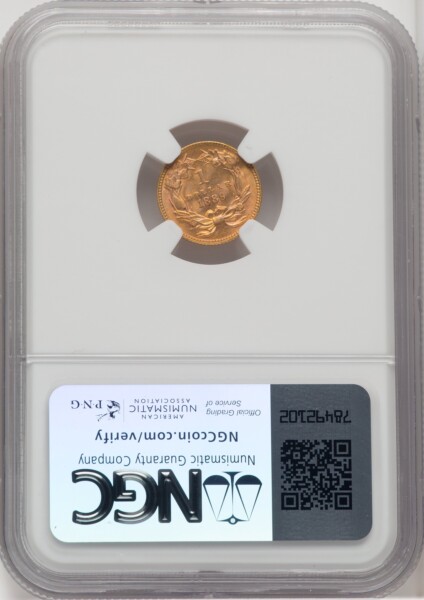 1889 G$1 67 NGC