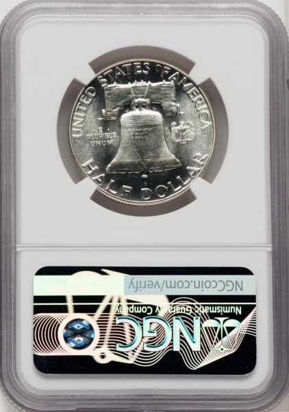 1950 50C Mike Castle Franklin Series 67 NGC