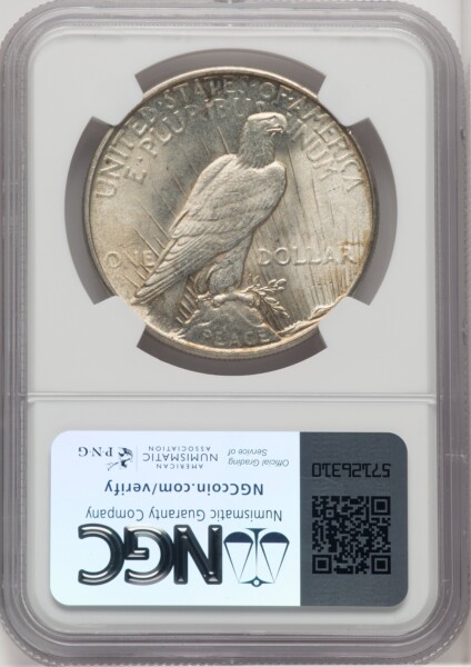 1934 S$1 65 NGC