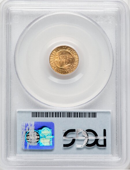 1915-S G$1 PAN-PAC Gold Dollar, MS 66 PCGS