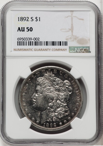 1892-S S$1 50 NGC