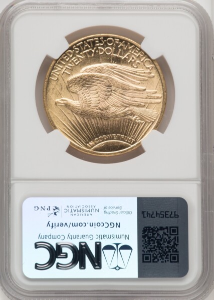 1922 $20 66 NGC