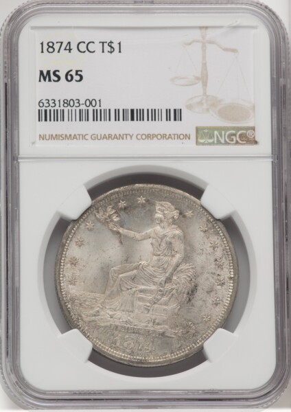 1874-CC T$1 65 NGC