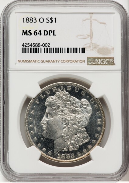 1883-O S$1, DM 64 NGC