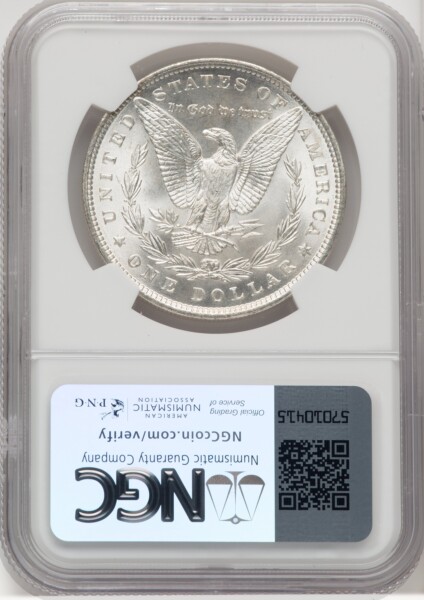 1896 S$1 67 NGC
