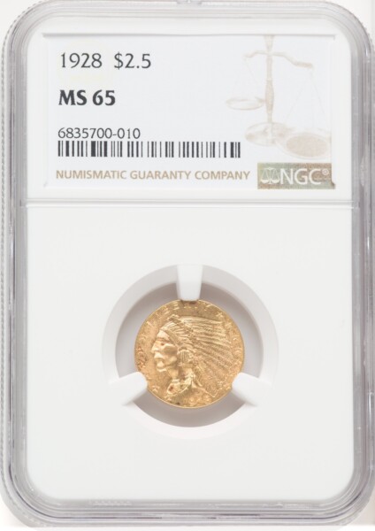 1928 $2 1/2 65 NGC
