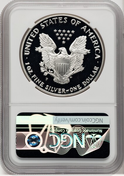 1993-P S$1 Silver Eagle, DC Thomas Uram 70 NGC