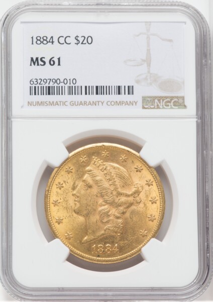 1884-CC $20 61 NGC