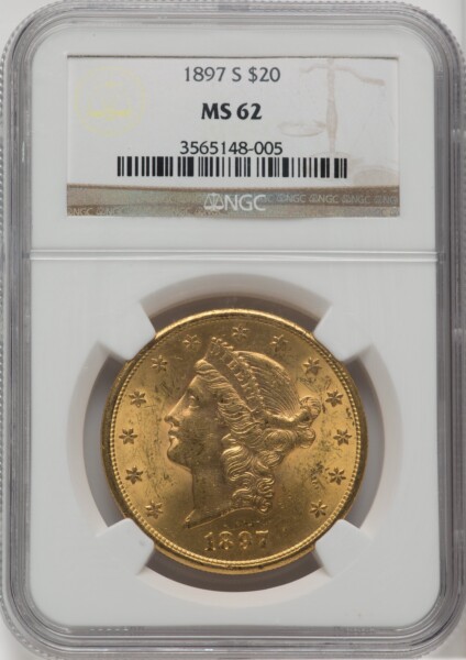 1897-S $20 62 NGC