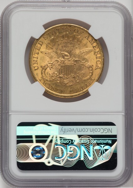 1896 $20 63 NGC