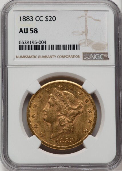 1883-CC $20 58 NGC