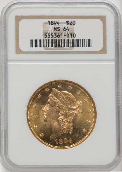 1894 $20 64 NGC
