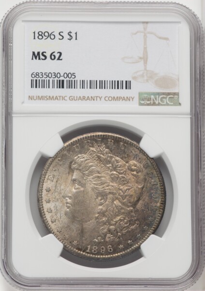 1896-S S$1 62 NGC