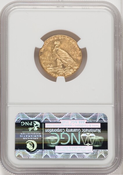 1910 $5 62 NGC