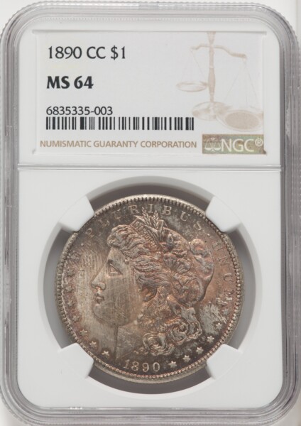 1890-CC S$1 64 NGC