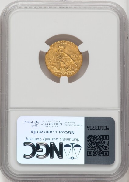 1911-D $2 1/2 65 NGC
