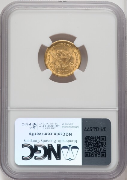 1905 $2 1/2 66 NGC