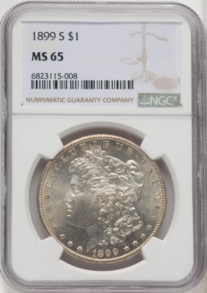 1899-S S$1 65 NGC