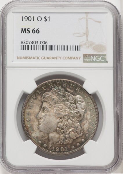 1901-O S$1 66 NGC