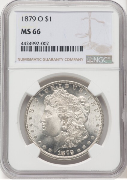 1879-O S$1 66 NGC
