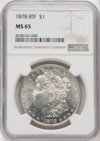1878 8TF S$1 65 NGC