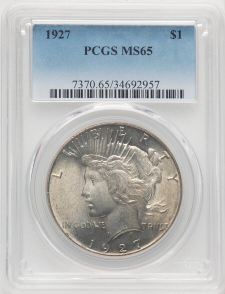 1927 S$1 65 PCGS