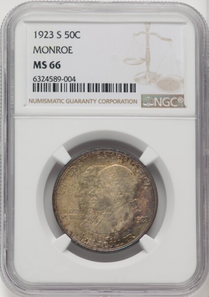 1923-S 50C Monroe, MS 66 NGC