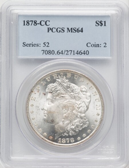 1878-CC S$1 64 PCGS