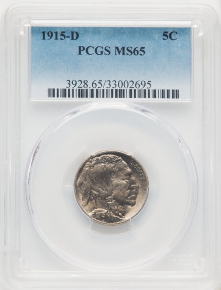 1915-D 5C 65 PCGS